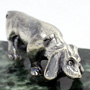 Серебряные сувениры статуэтки собак
