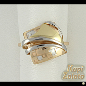 Золотой комплект  Перстень в сочетании с изделием Золотая подвеска Фото