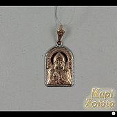 Нательная серебряная иконка "Святой Илья"