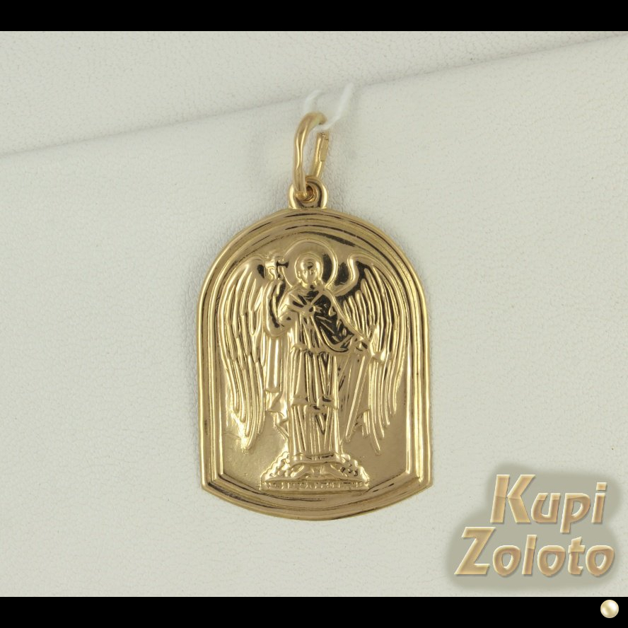Икона Ангел Хранитель из золота