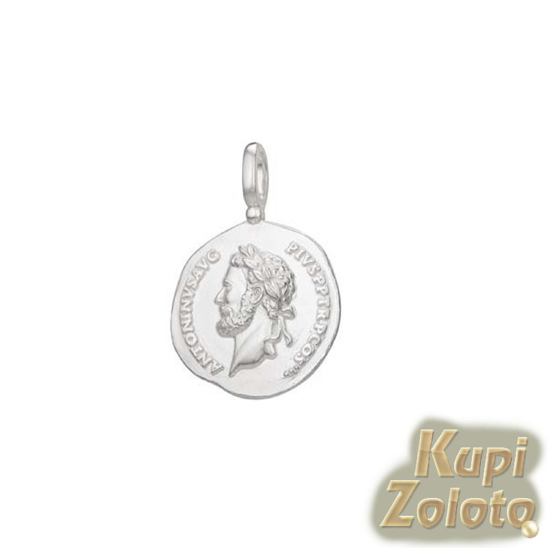 Серебряная подвеска "Римская монета"